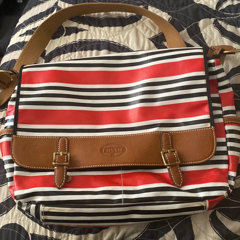 Fossil crossbody messenger bag
